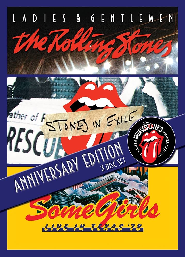 オフィシャルライブＤＶＤ ３セット ローリングストーンズ Amazon.com: The Rolling Stones: Anniversary Edition: 3 Disc